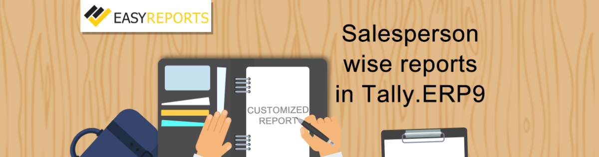 Salesperson wise reports in Tally.ERP9