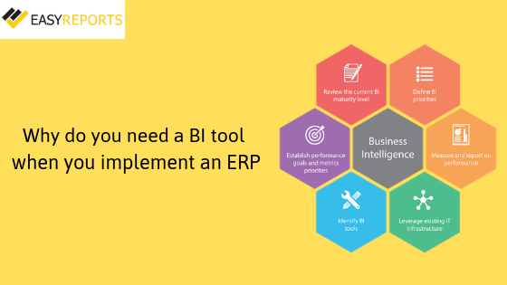 Why do you need a BI tool when you implement an ERP?