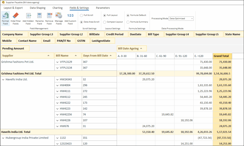 Track Vendor Payments Using Reporting Tool- Vendor/ Supplier Payable Report