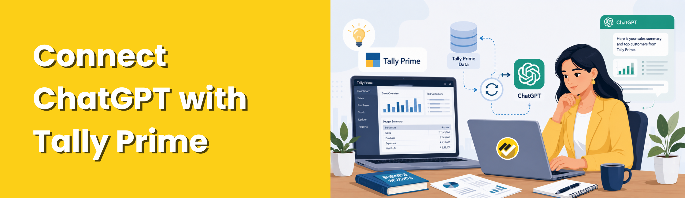 Connect Chat GPT with Tally Prime 2026