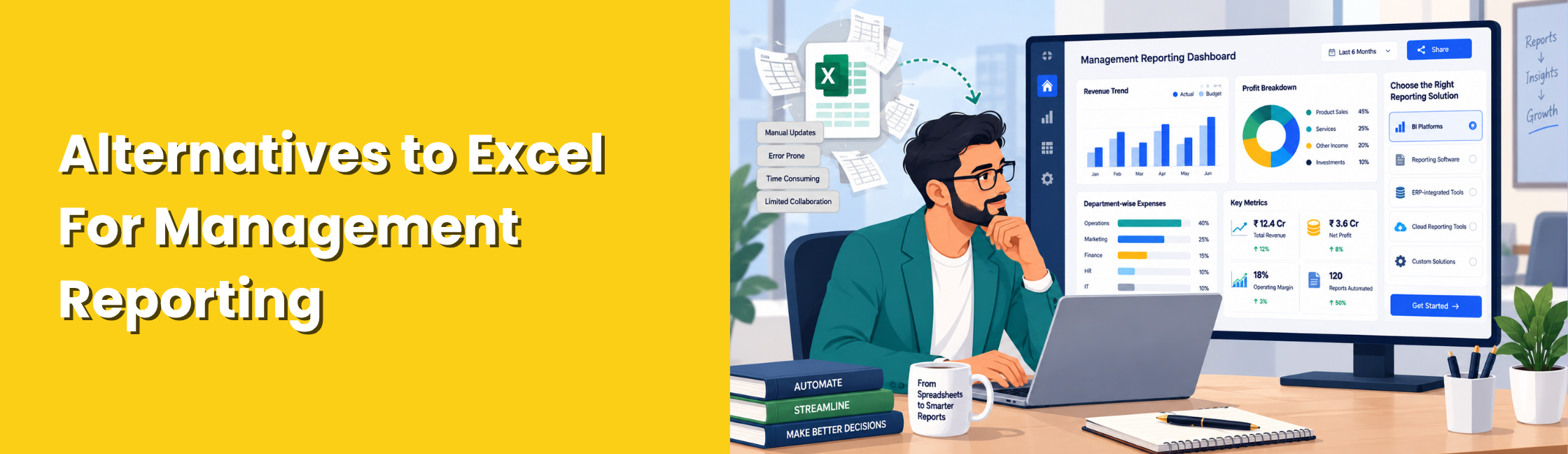 Alternatives to Excel for Automating Management Reporting