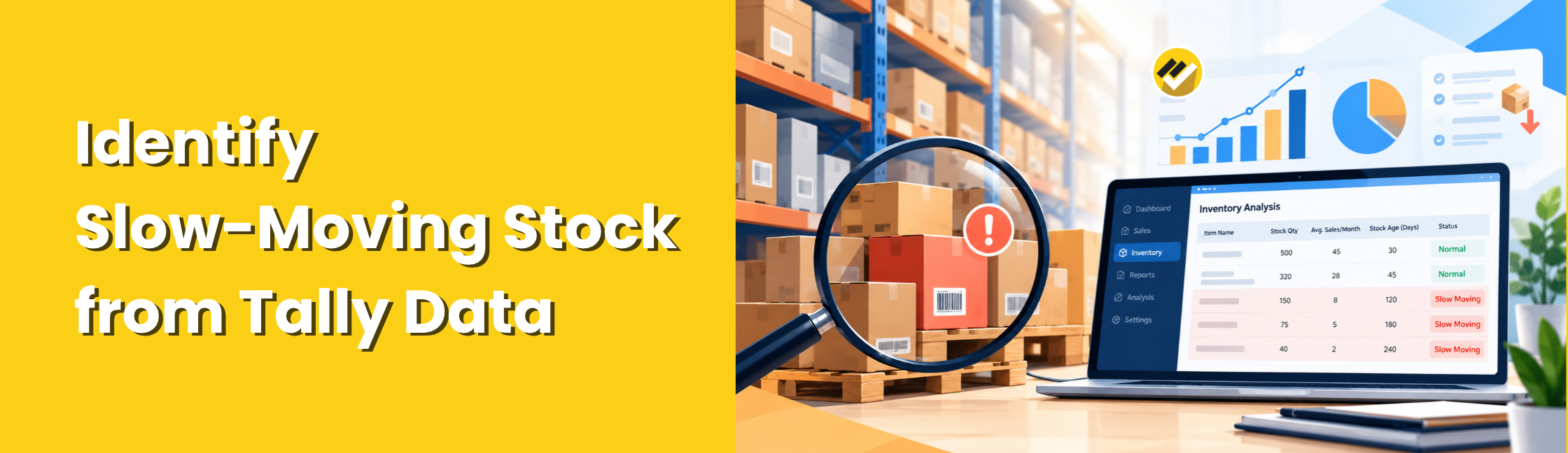 How to Identify Slow-Moving Stock Using Tally Data
